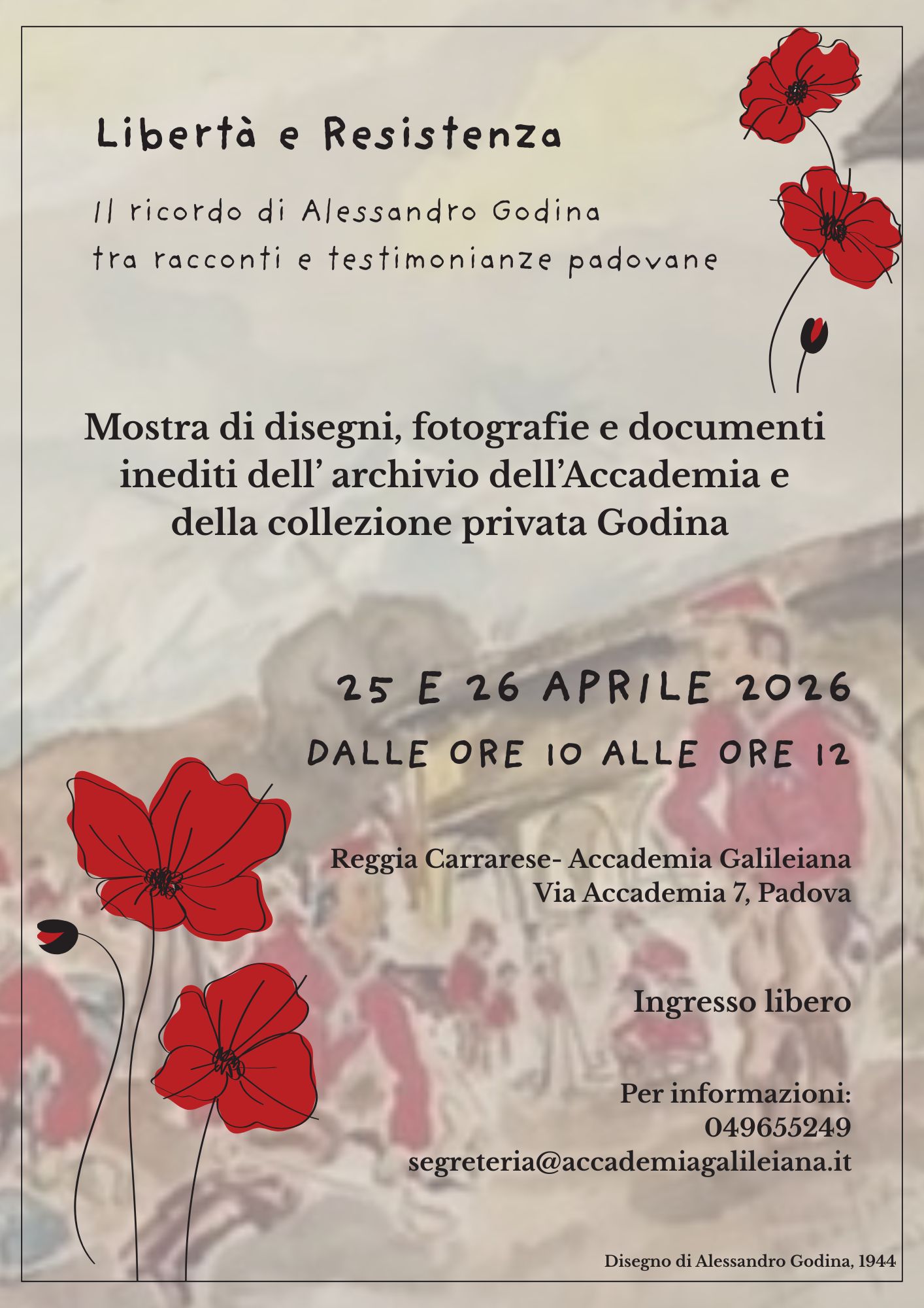 Libertà e Resistenza locandina